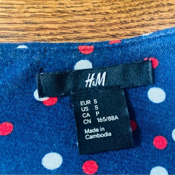 H&M Polka Dot Midi Dress - Picture 10 of 12